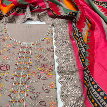 Bin Saeed Printed Embroidered 3PC