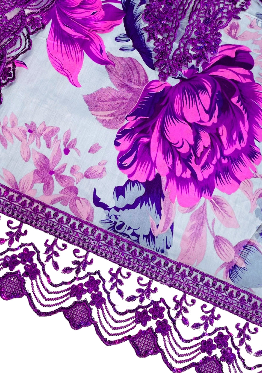 Iznik Digital Printed Lawn 3 Pcs