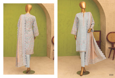 Safina Khaddhar Embroidered 3Pc