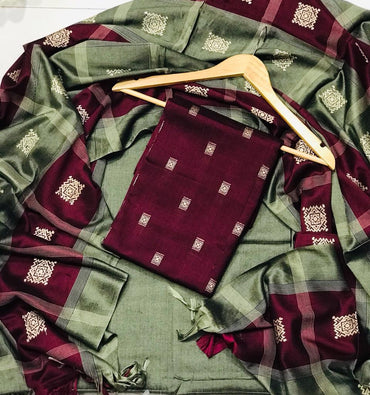 Susi JayCard Work Unstitched 3 Pcs | Chapter #1