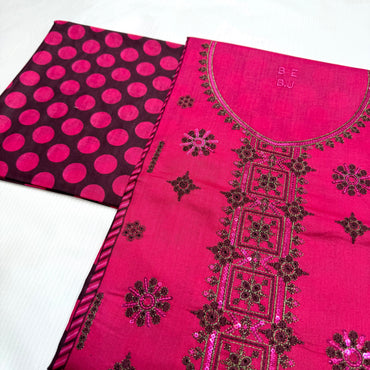 Bin Saeed Printed Embroidered 3PC