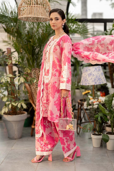 Maria B Printed Lawn Unstitched 3PC