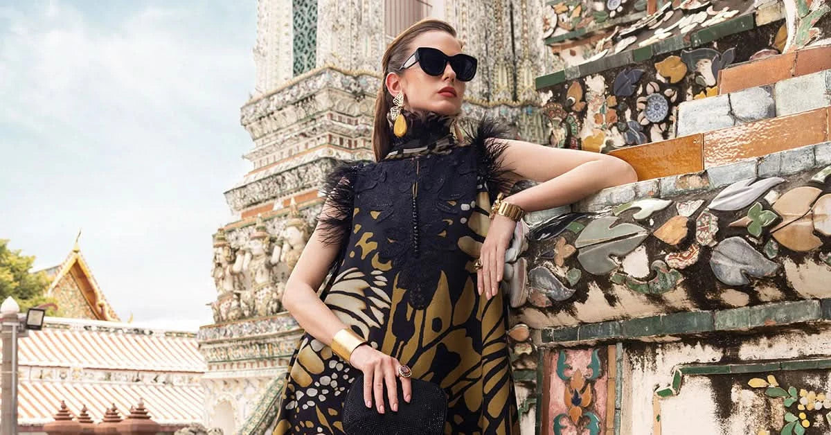 Elegent Maria B Printed Embroidered 3PC