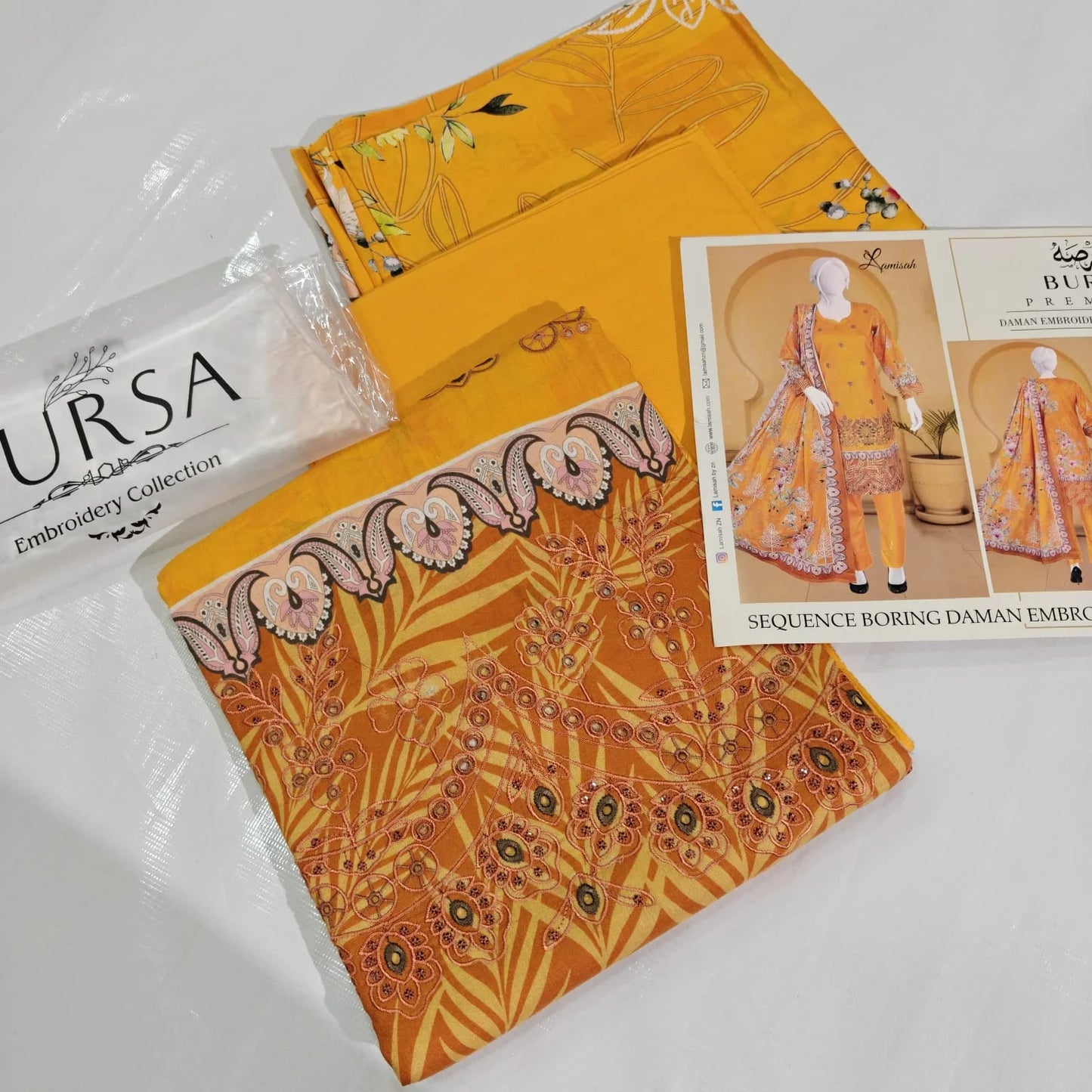 Bursa Premium Embroidery Collection Memon Clothes