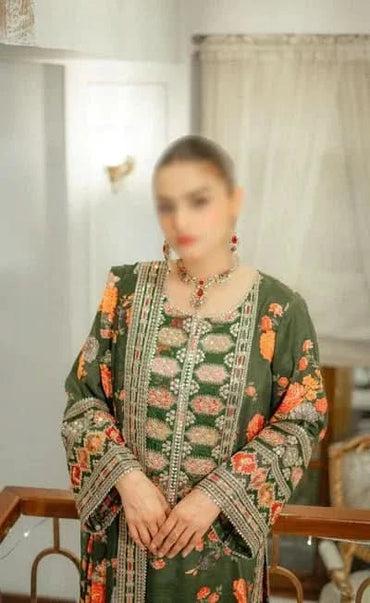 Aneela's Collection Digital Printed Lawn Suit - Memon Clothes