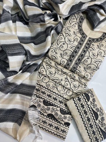 Khaddhar Luxury Unstitched 3 Pcs