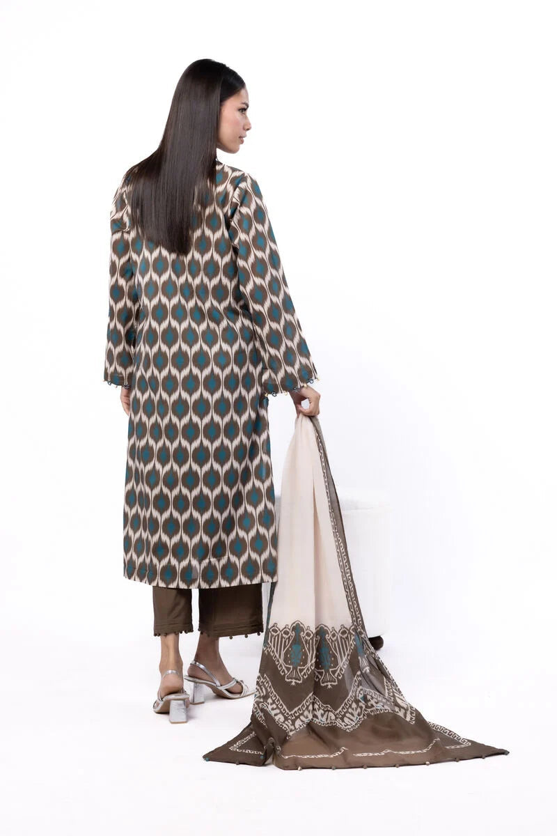 Khadi Printed Lawn 3PC Memon Clothes