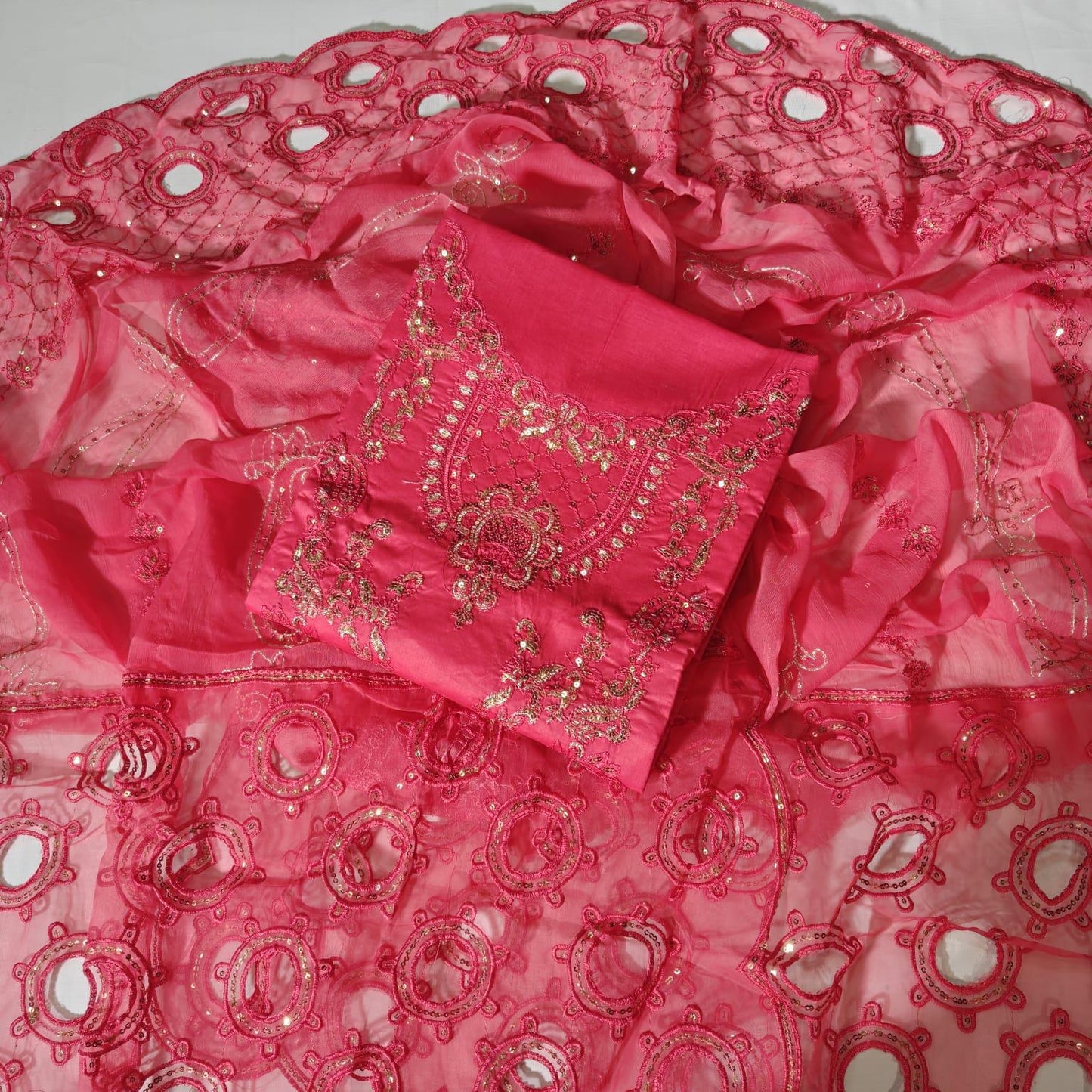 Luxury Branded Embroidered 3PC Suit Memon Clothes