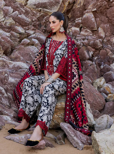 Zainab Chottani Embroidered Lawn 3PC Unstitched