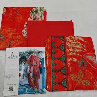 Almeerah Printed Lawn 3PC Memon Clothes