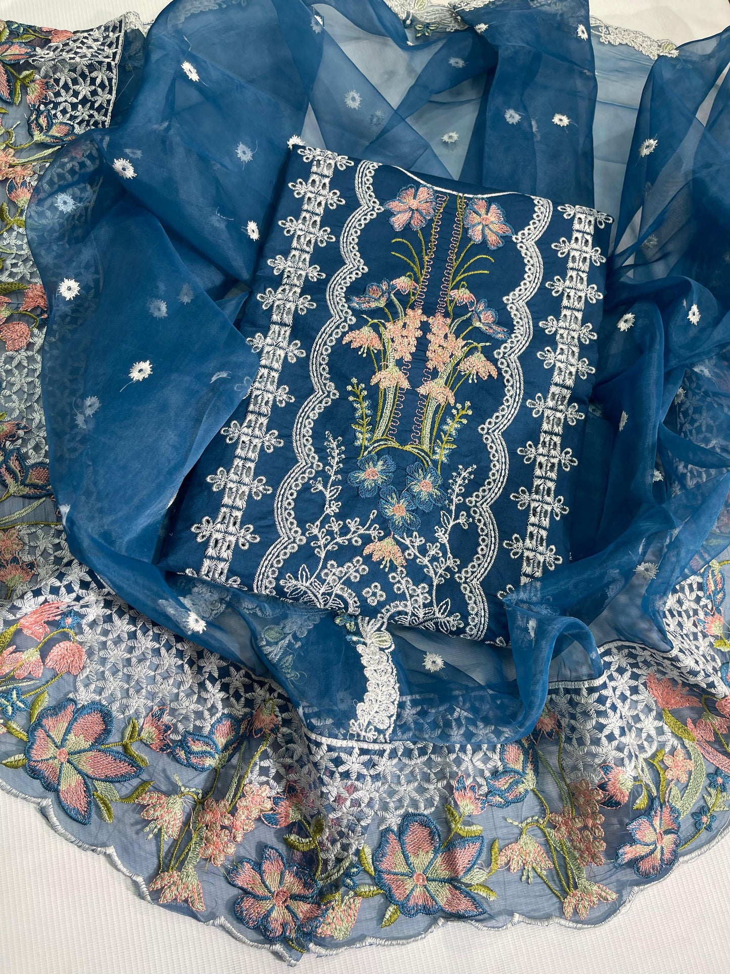 Maria B Embroidered Cotton Fancy 3PC