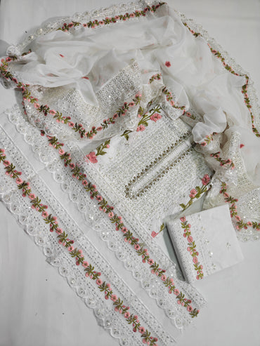 Ramsha Emroidered Lawn 3 Pcs