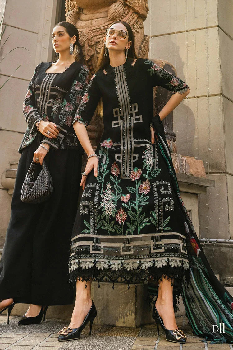 Maria B Printed Embroidered Lawn 3PC Unstitched