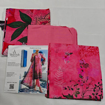 Almeerah Printed Lawn 3PC Memon Clothes