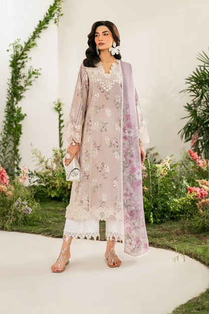 Iznik Unstitched Embroidered Lawn 3 Peice