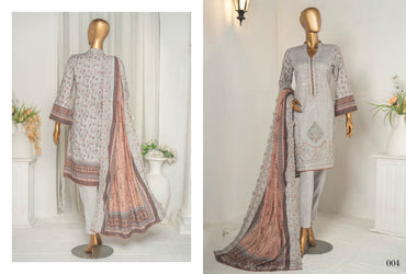 Safina Khaddhar Embroidered 3Pc