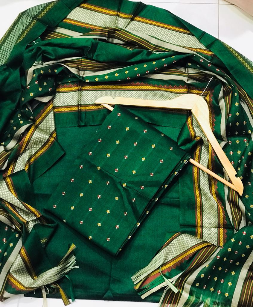 Susi Unstitched JayCard 3 Pcs Suit | Chapter #3