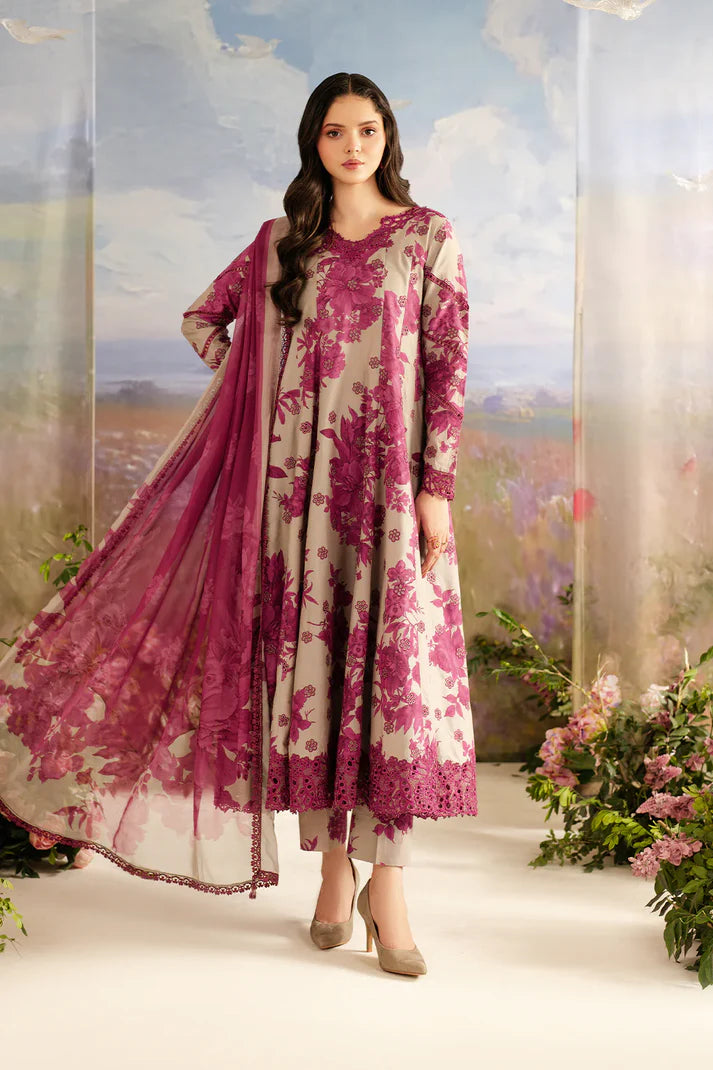 Iznik Embroidered Lawn 3Pcs Suit