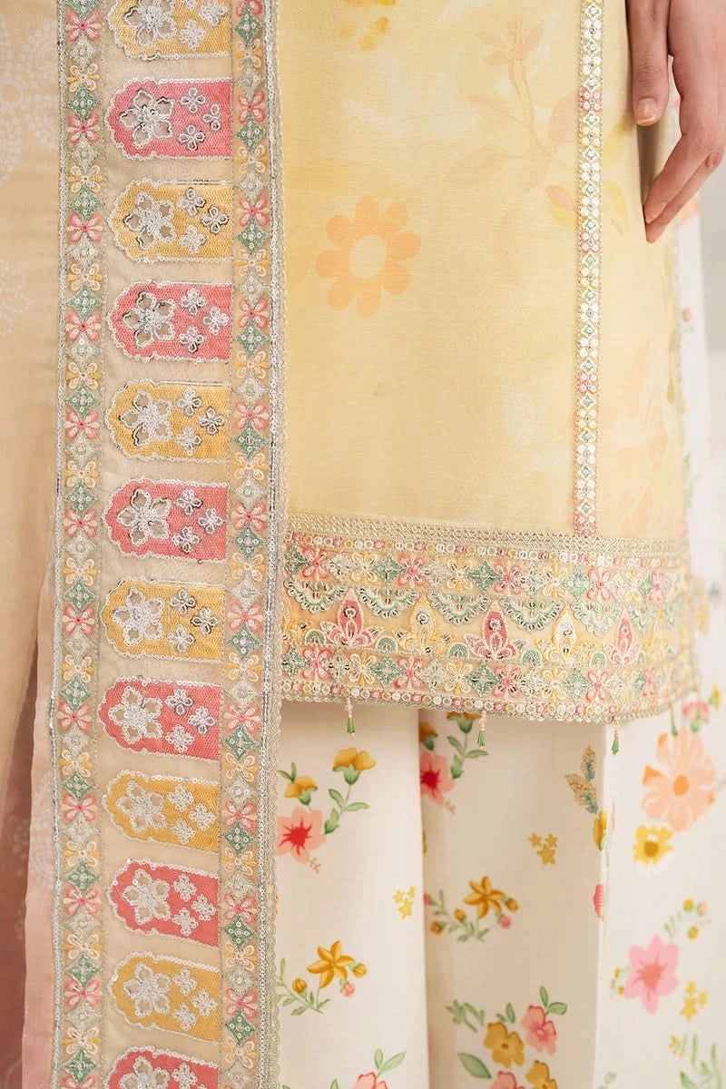 Farasha Printed Embroidered Lawn