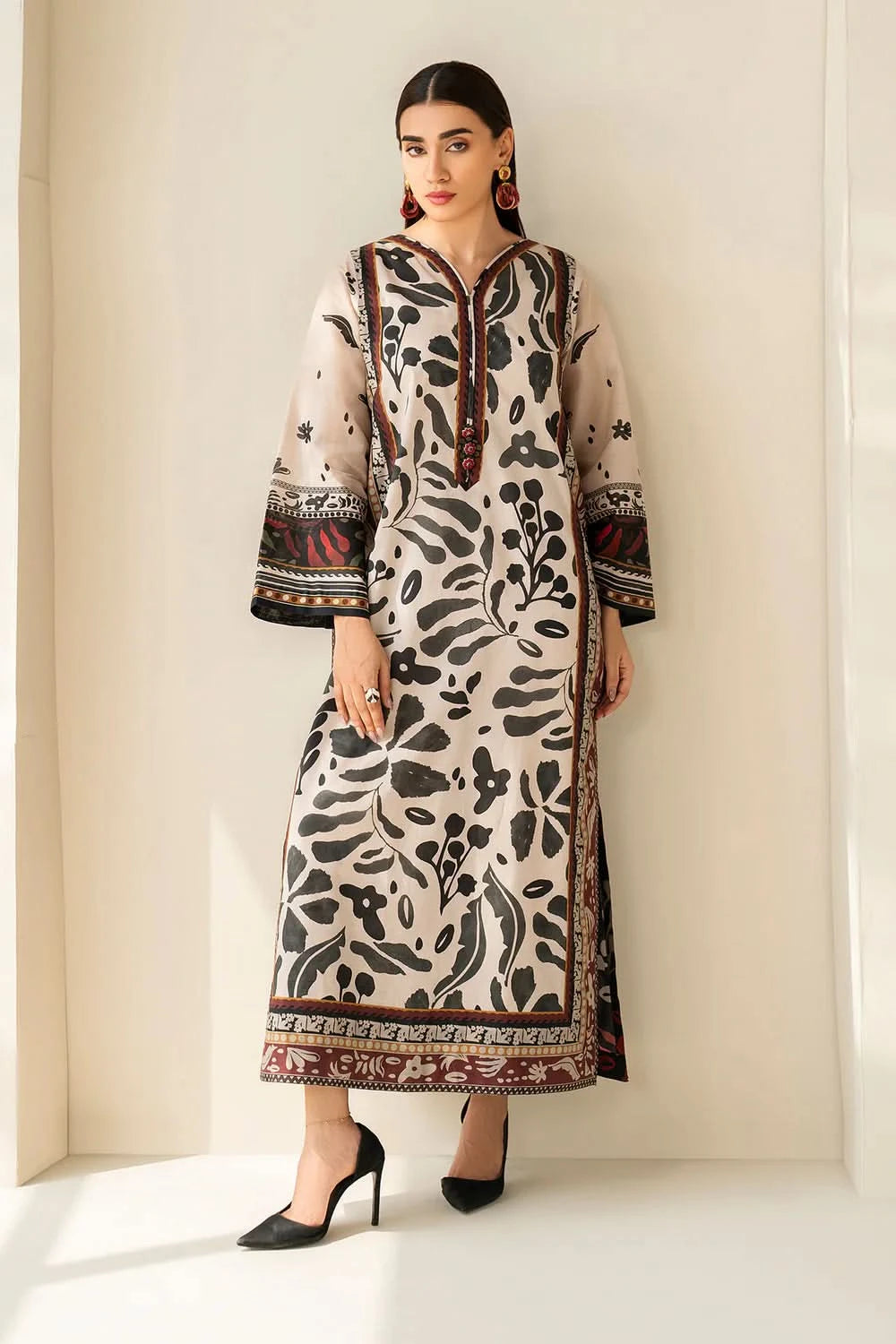 Baroque Digital Printed Lawn 3 PC