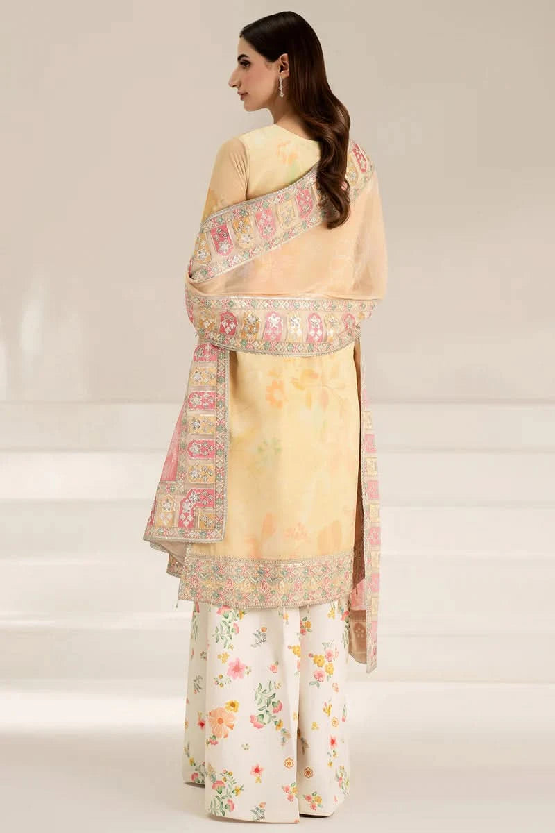 Farasha Printed Embroidered Lawn