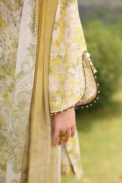 Baroque Digital Printed Lawn 3 PC