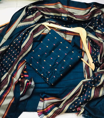 Susi Unstitched JayCard 3 Pcs Suit | Chapter #3