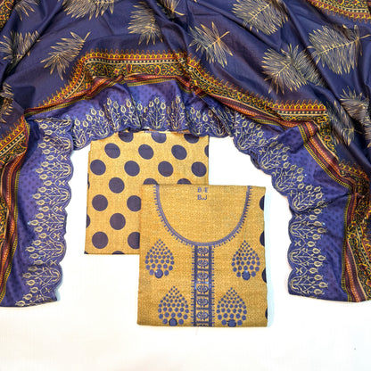 Bin Saeed Printed Embroidered 3PC