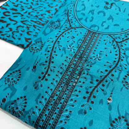 Bin Saeed Printed Embroidered 3PC
