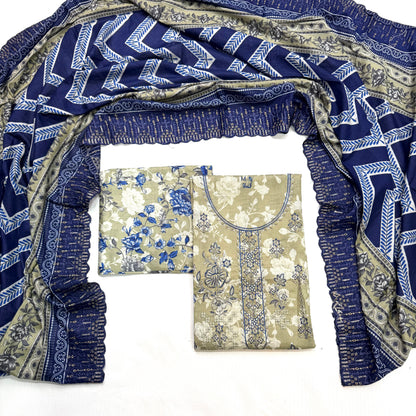 Bin Saeed Printed Embroidered 3PC