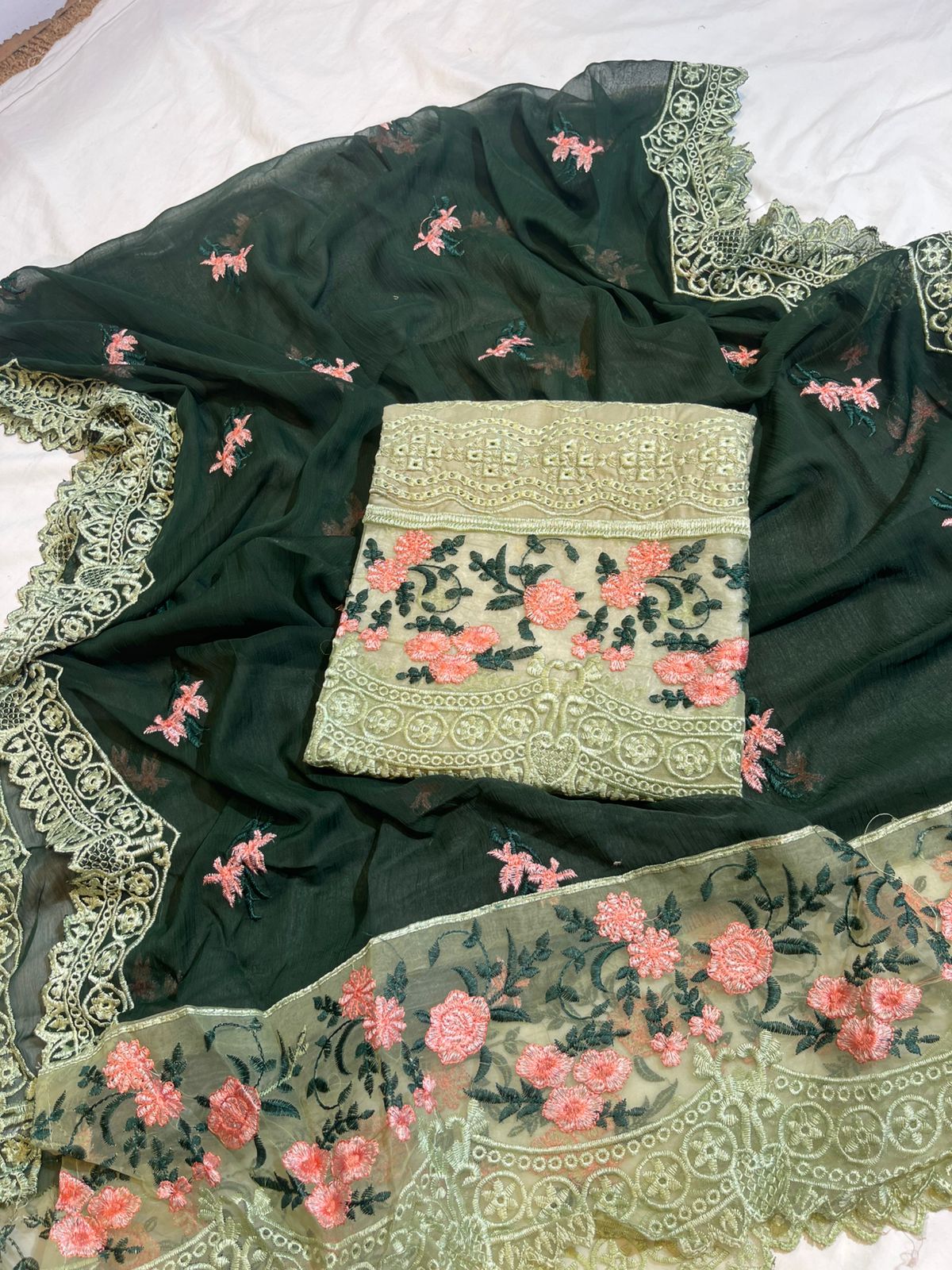 Elaf Heavy Embroidered Cotton