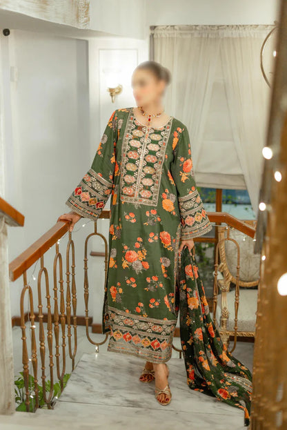 Aneela's Collection Digital Printed Lawn Suit
