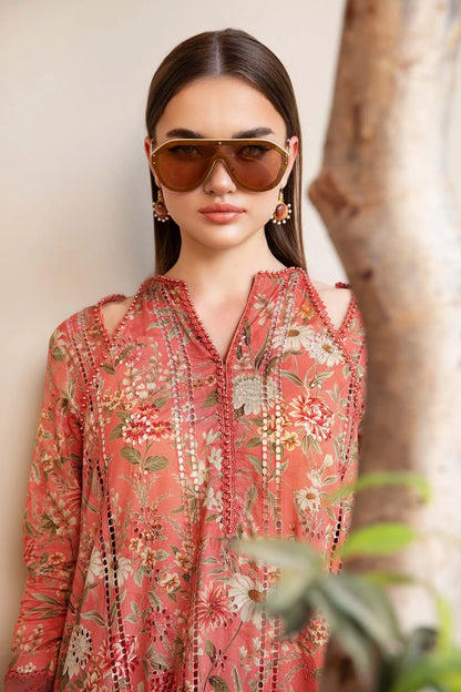 Maria.B MPrints Embroidered Lawn Unstitched 3Pc Suit