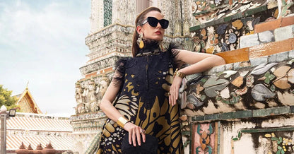 Elegent Maria B Printed Embroidered 3PC