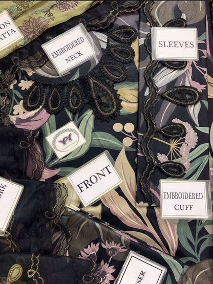 BAROQUE Embroidered Printed Lawn Suit