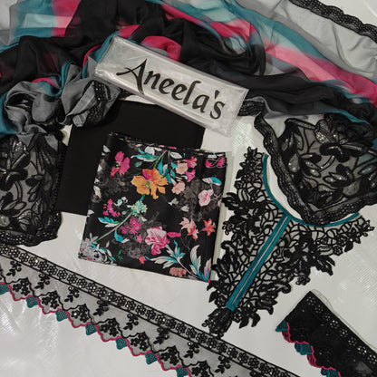 Aneela's Printed Lawn 3PC