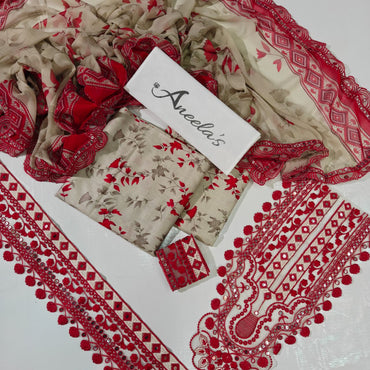 Aneela's Party Wear Luxury 3PC Suit