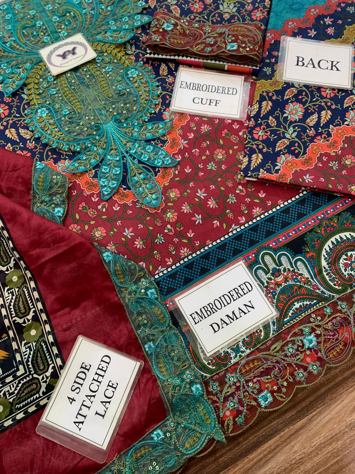 Maria B Embroidered Printed Lawn 3PC Unstitched