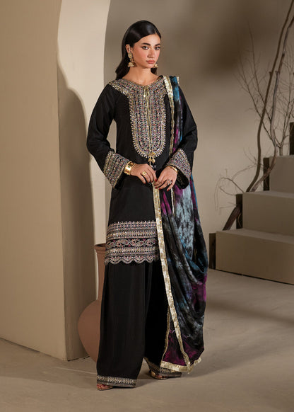 Zarqun Luxury Embroidered 3PC | Silk