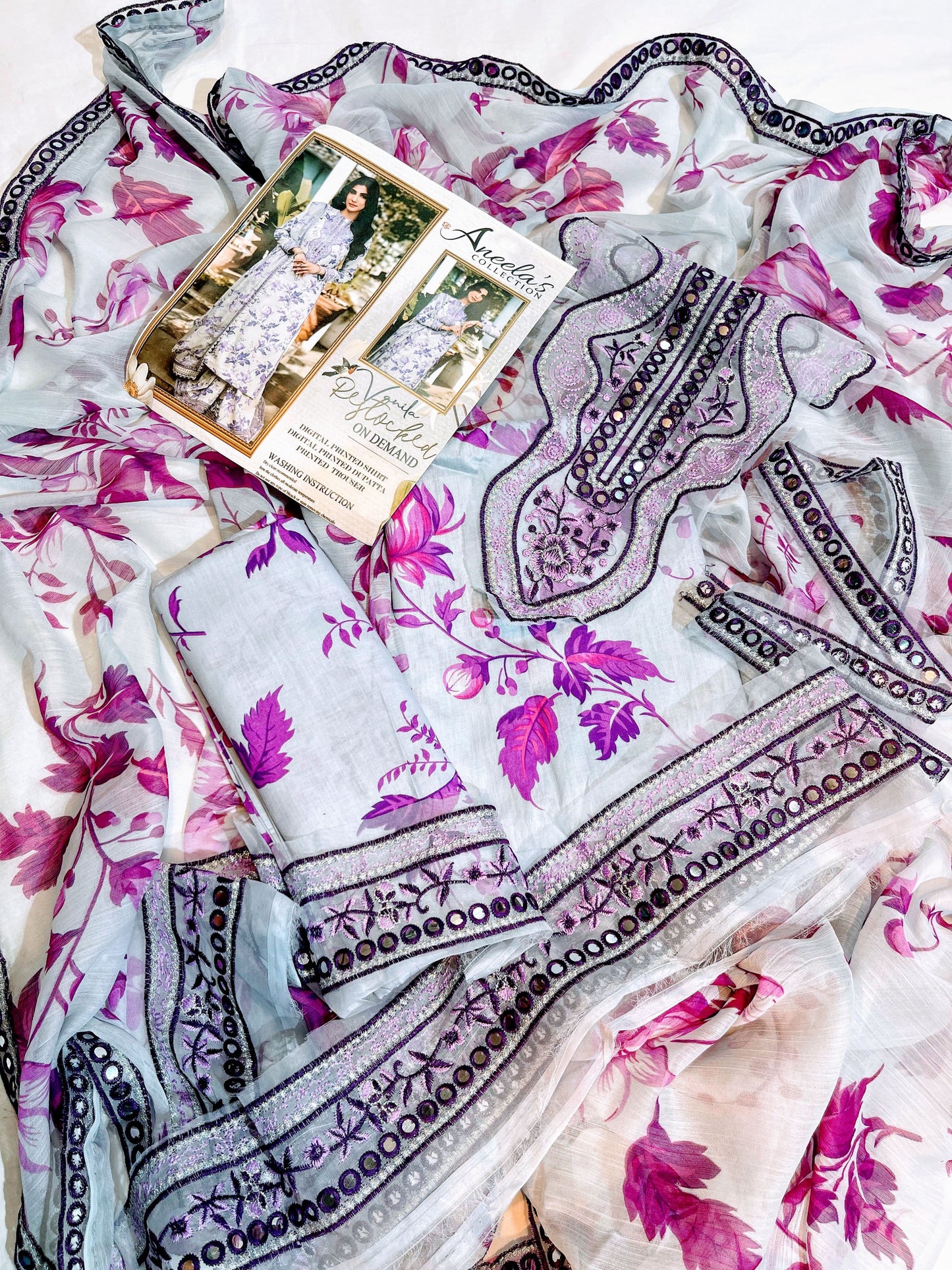 Aneela's Luxury Lawn 3 Piece