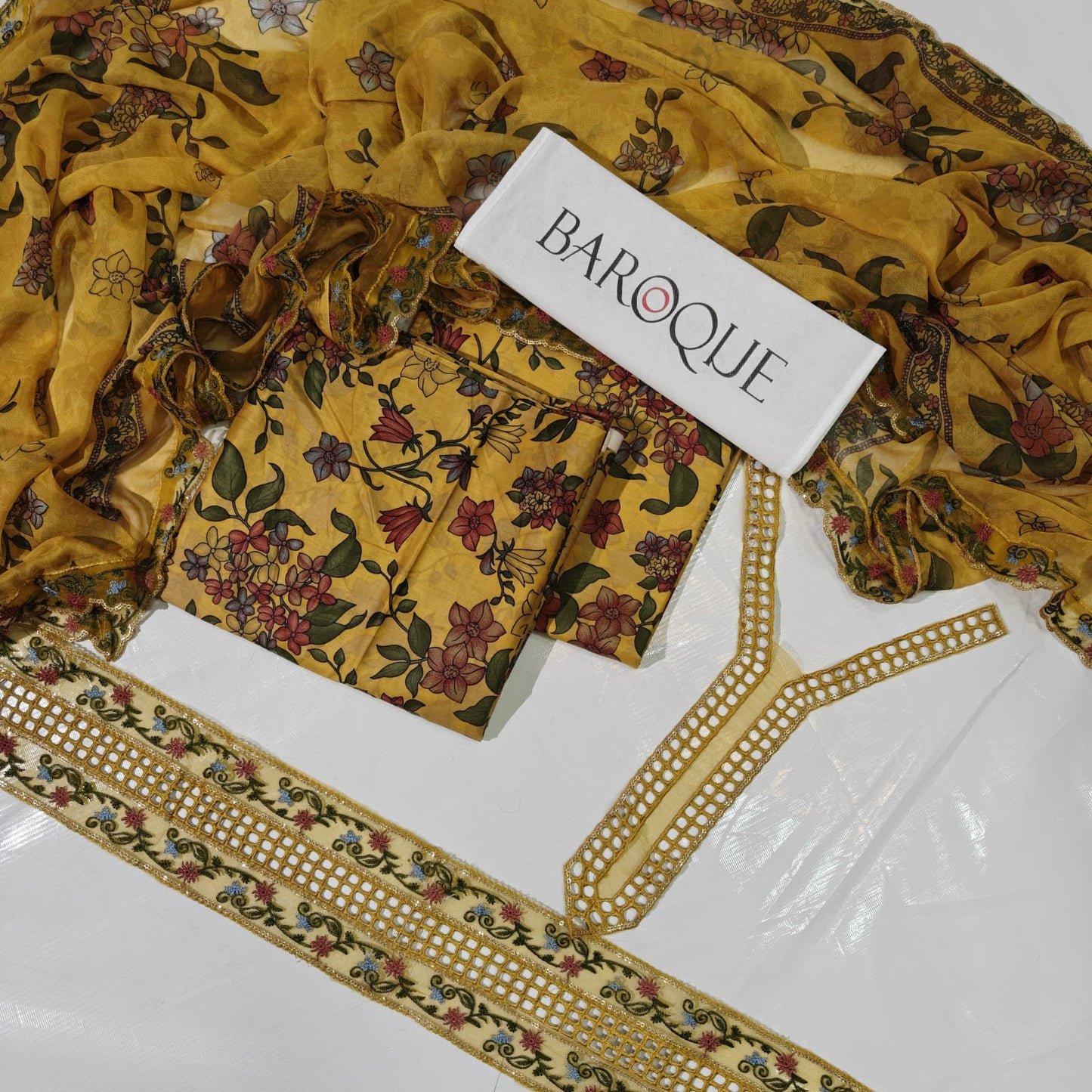 Baroque Printed Lawn 3PC