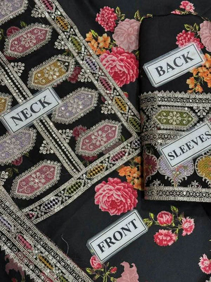 Aneela's Collection Digital Printed Lawn Suit - Memon Clothes