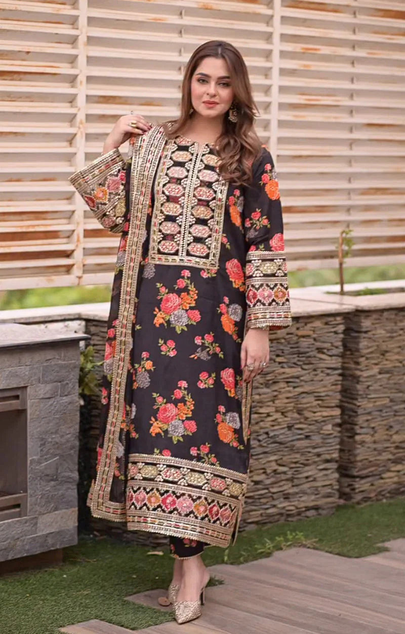 Aneela's Collection Digital Printed Lawn Suit