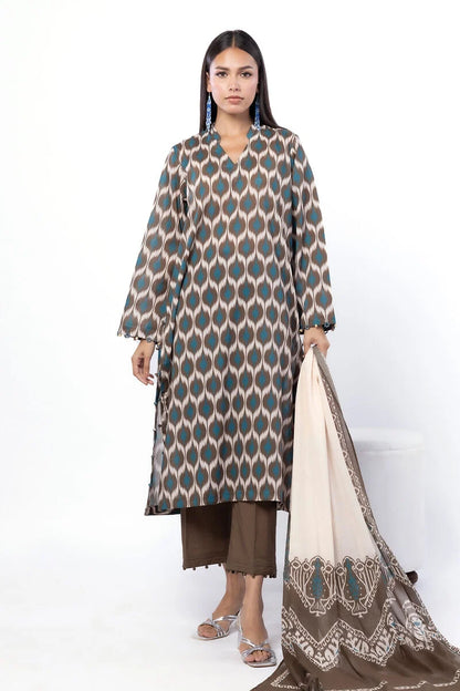 Khadi Printed Lawn 3PC