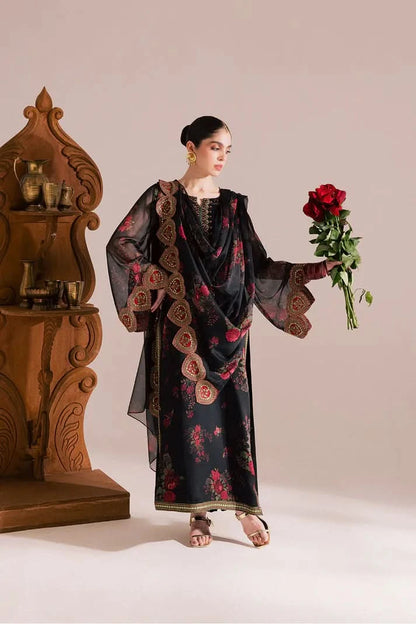 Nanaya Printed Embroidered Lawn 3PC