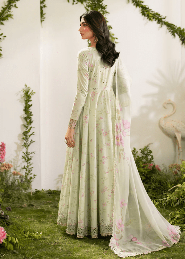 Luxury Iznik Printed Embroidered 3PC - Memon Clothes