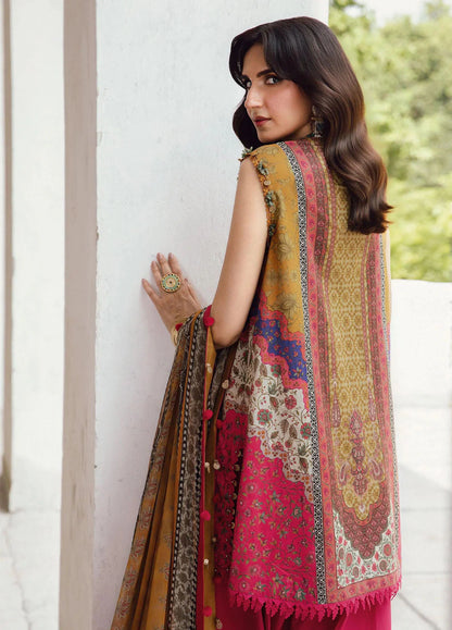 Maria B Embroidered Printed Lawn 3PC Unstitched