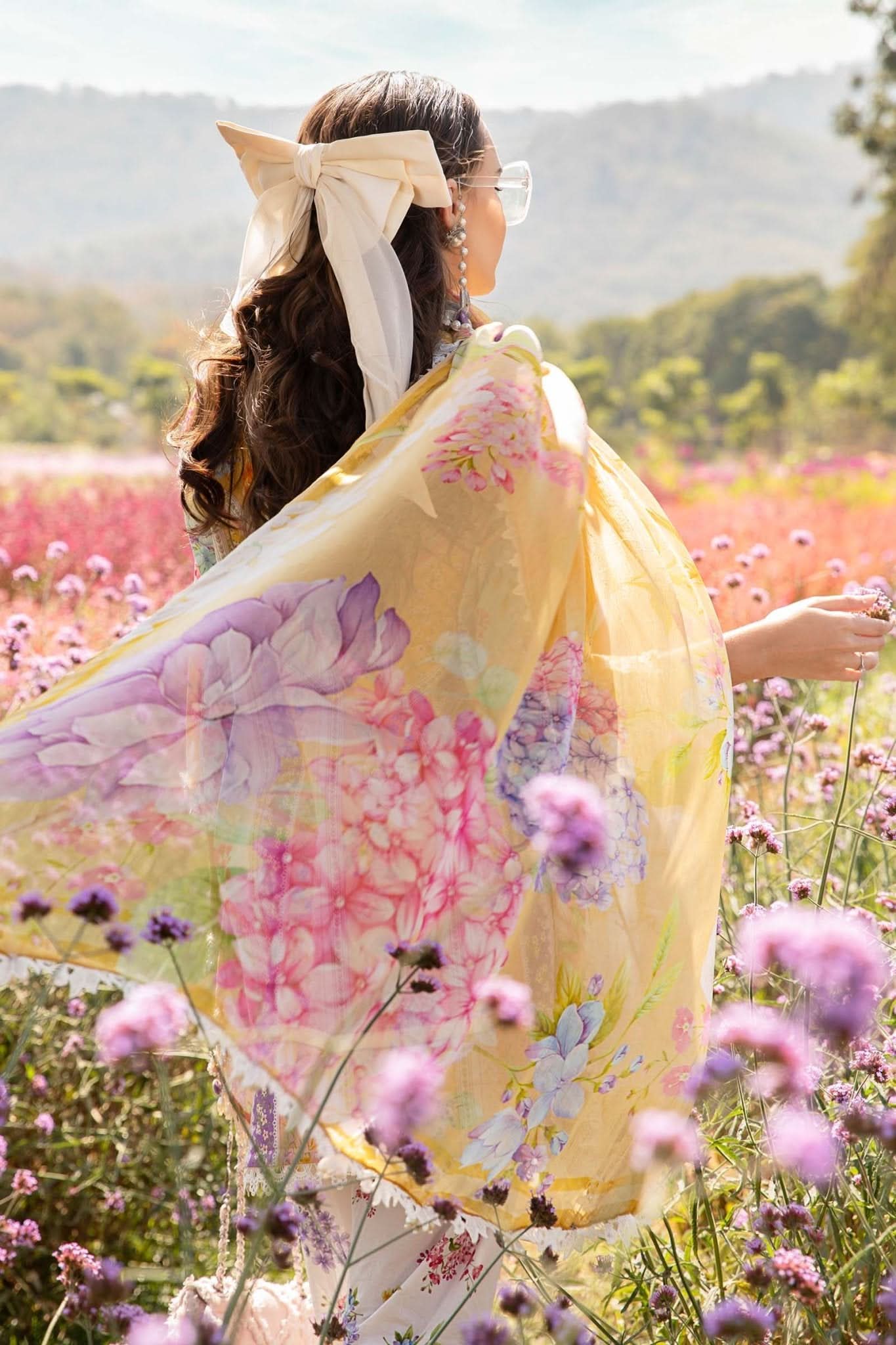 Maria B Luxury Printed Embroidered 3Pc - Memon Clothes