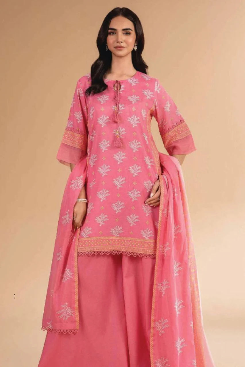 Nishat Printed Lawn 3PC