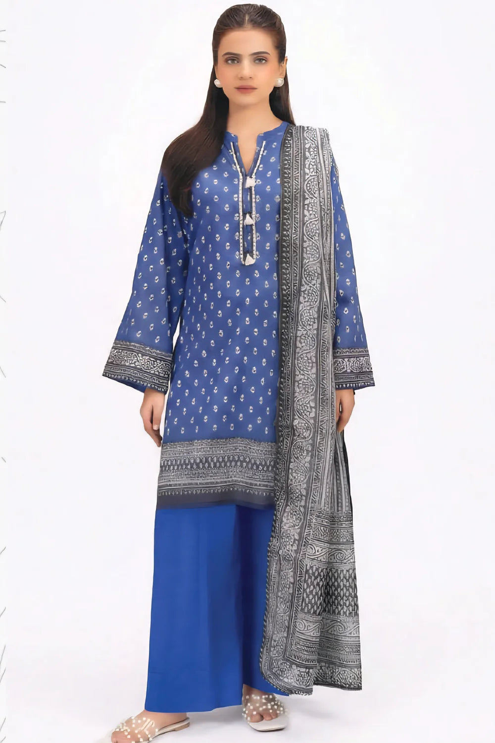 Nishat Printed Lawn 3PC